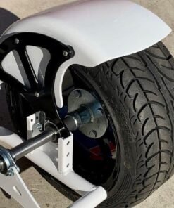 Arctic White Motorized Drift Trike
