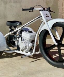 Yellow Motorized Drift Trike