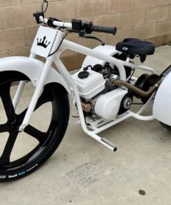 Arctic White Motorized Drift Trike