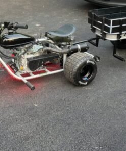 Black/Grey custom 212cc trike motorcycle