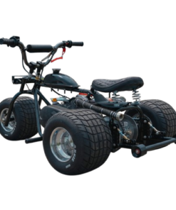Alternative view of Black Betty Mini Trike Motorcycle
