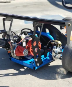 Blue Drift Go Kart