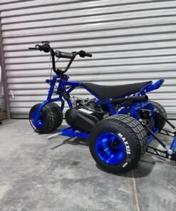 Blue Custom Mini Trike 212cc Engine Blue Custom Mini Trike 212cc Engine