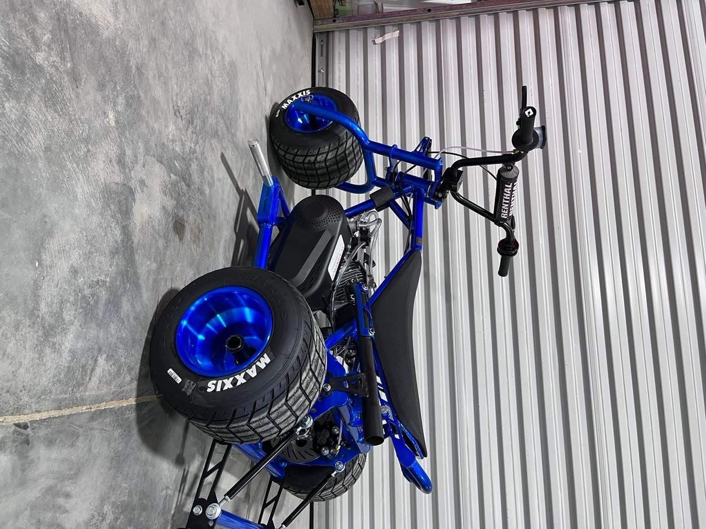 Blue Custom Mini Trike 212cc Engine Blue Custom Mini Trike 212cc Engine