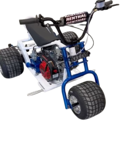 Blue & White Custom Mini Trike