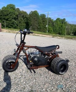 Copper brown mini trike 212 cc Engine