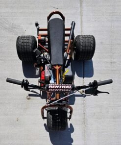 coppCopper brown mini trike 212 cc Engineer brown mini trikel