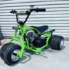 Electric Green Custom Mini Trike Electric Green Custom Mini Trike