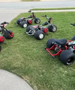 4-Pack 212cc Mini Trikes Complete Mini Trike