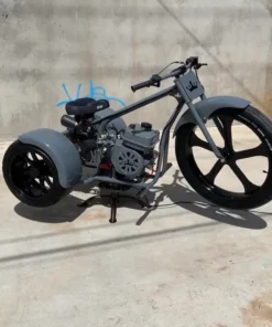 Gray Motorized Drift Trike