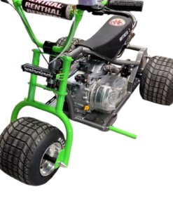 Green & Grey Custom Mini Trike