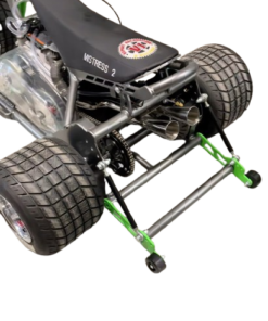 Alternative view of Green & Grey Custom Mini Trike