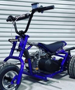 Illusion Purple Custom Mini Trike 212 cc Engine