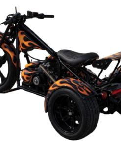 Alternative view of Inferno Flame Edition Motorized Drift Trike