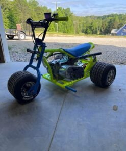 Lemon Green & Blue Mini Trike