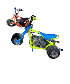 Alternative view of Lemon Green & Blue Mini Trike