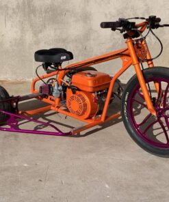 Orange Motorized Drift Trike