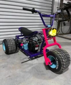Blue 212 cc Powered Mini Trikes