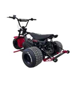Alternative view of Red & Black Premium Mini Trike