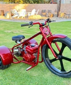 Royal Red Motorized Drift Trike