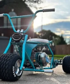 Tiffany Blue Trike Motorcycle