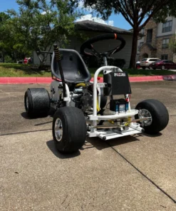 White Drift Go Kart