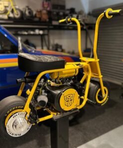 Yellow Storm Mini Drift Bike
