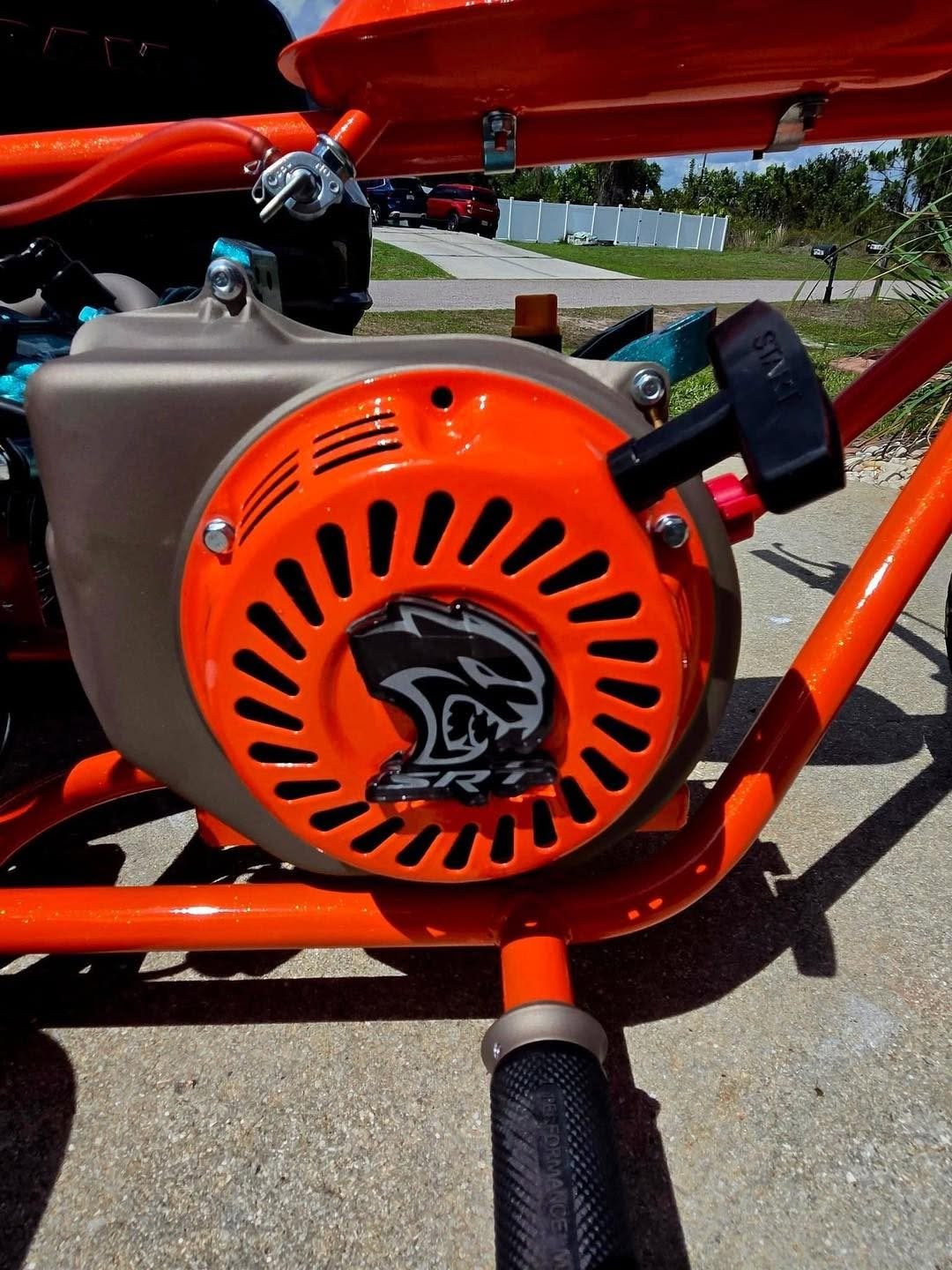 Red Ghost 212 Custom Gas Mini Trike Red Ghost 212 Custom Gas Mini Trike