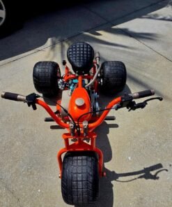 Red Ghost 212 Custom Gas Mini Trike
