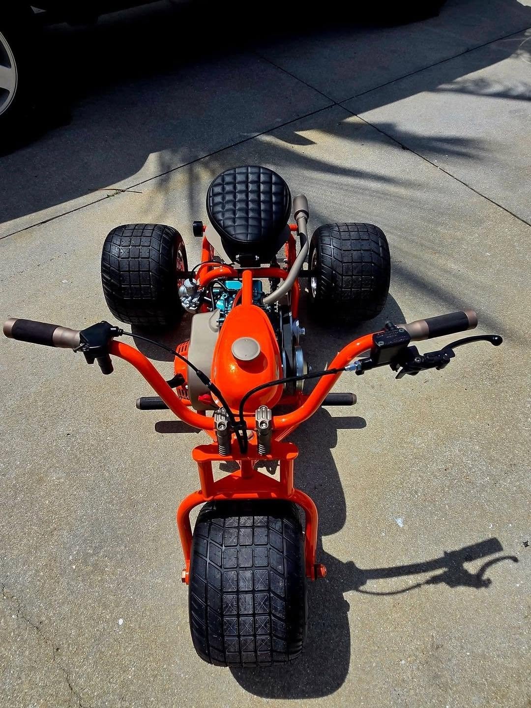 Red Ghost 212 Custom Gas Mini Trike Red Ghost 212 Custom Gas Mini Trike